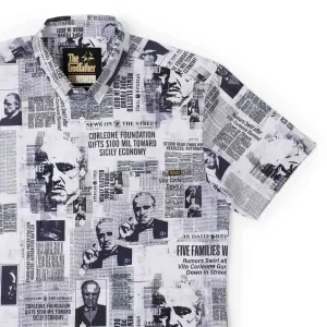 The Godfather “Headlines” – KUNUFLEX Short Sleeve Shirt