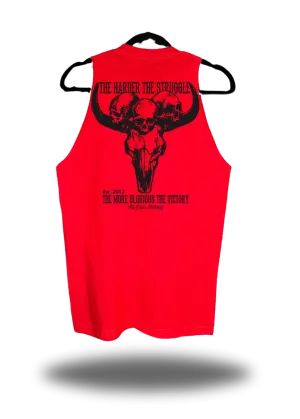 THE HARDER TANK TOP*RED*