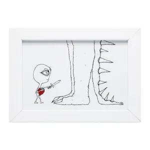 The Underdog (Framed Print)