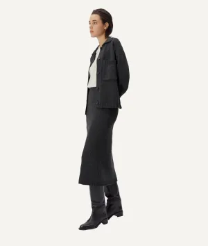 The Woolen Pencil Skirt