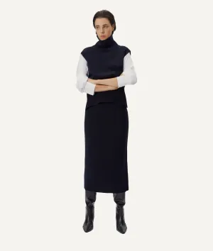 The Woolen Pencil Skirt