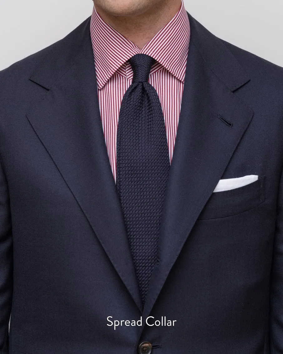 Thomas Mason Navy Cotton Cashmere Flannel
