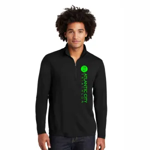 TRI AC Mens Tech 1/4 Zip - Black - LCP