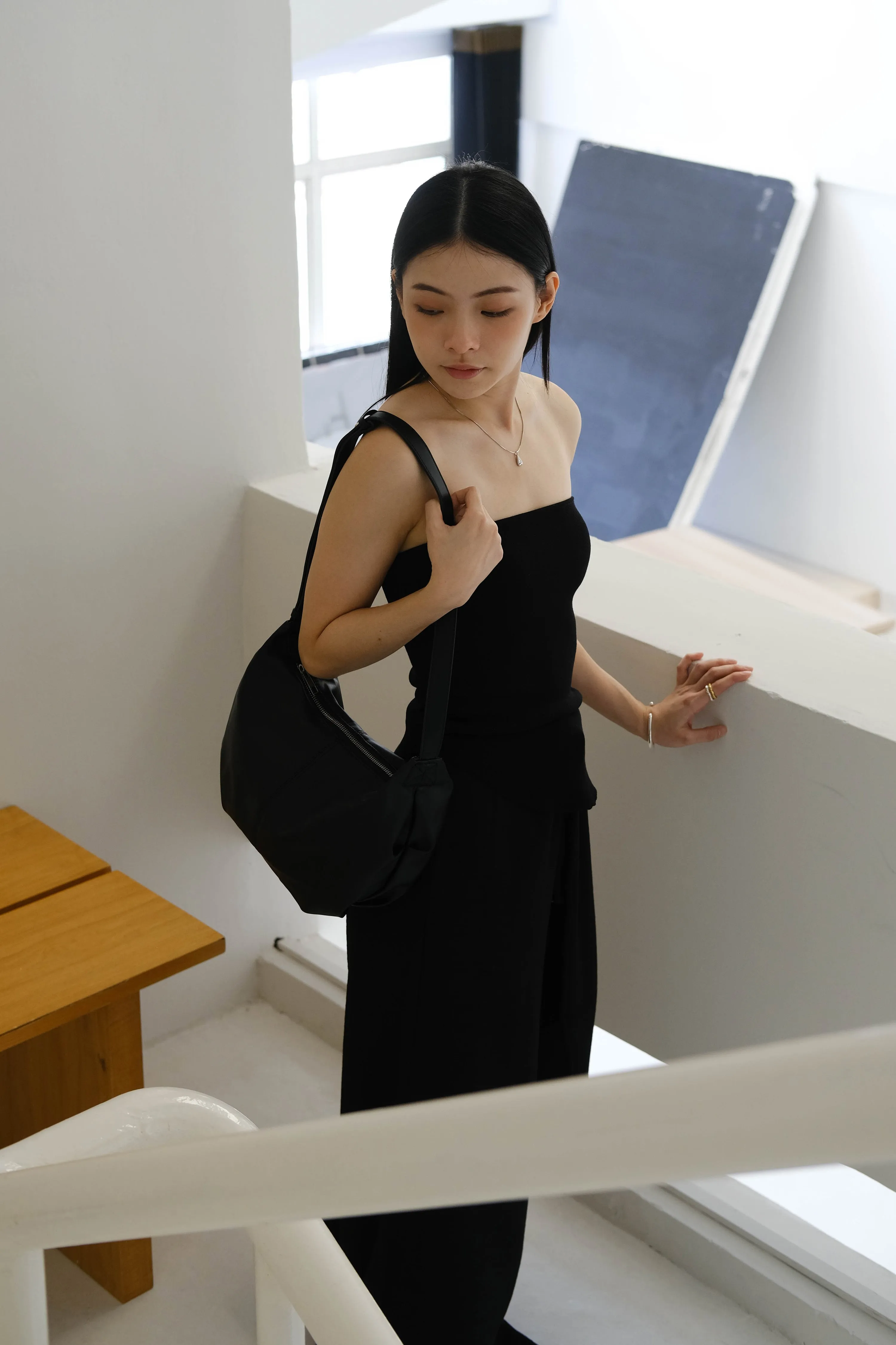 Tube Top In Classic Black