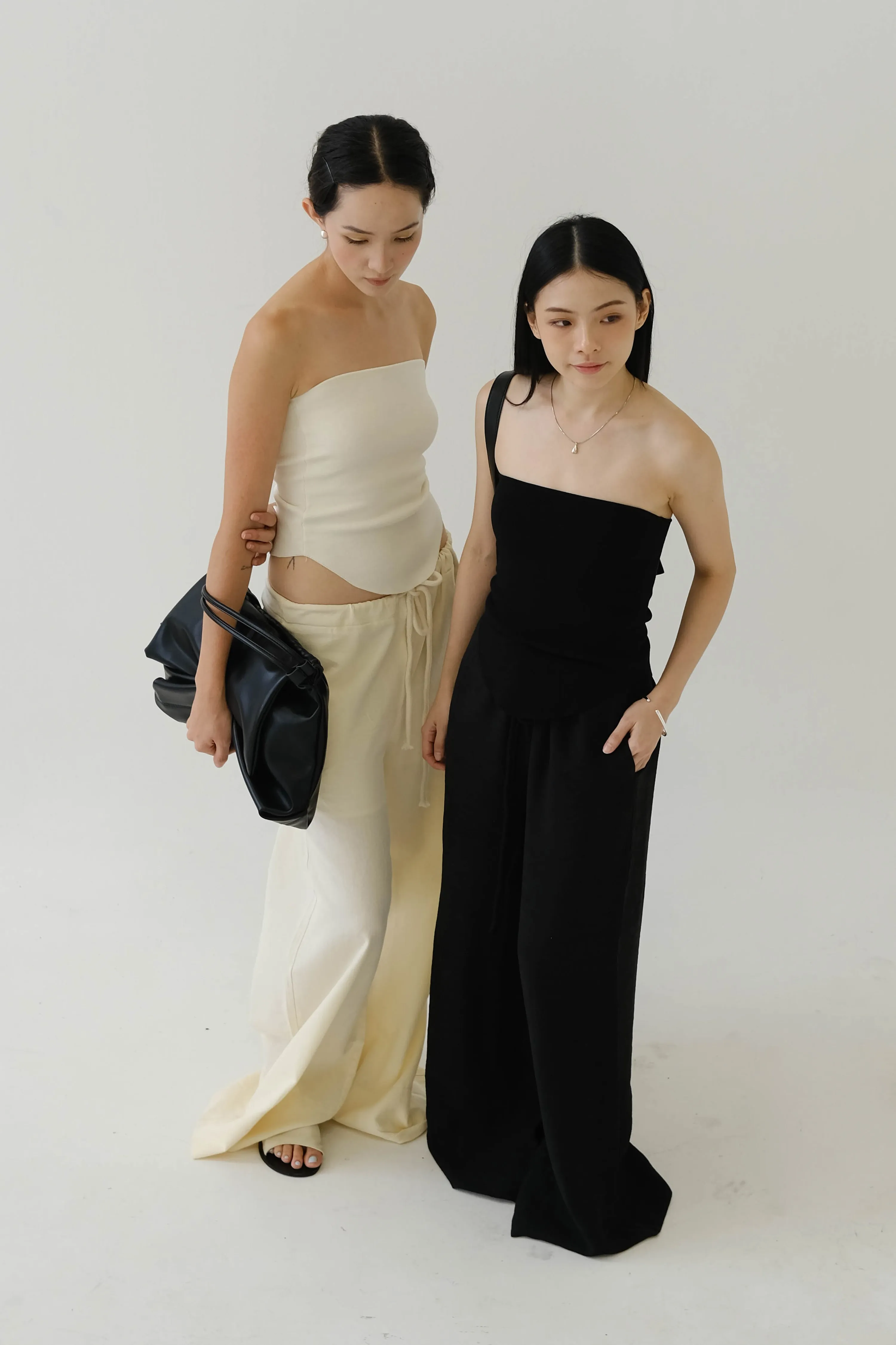 Tube Top In Classic Black