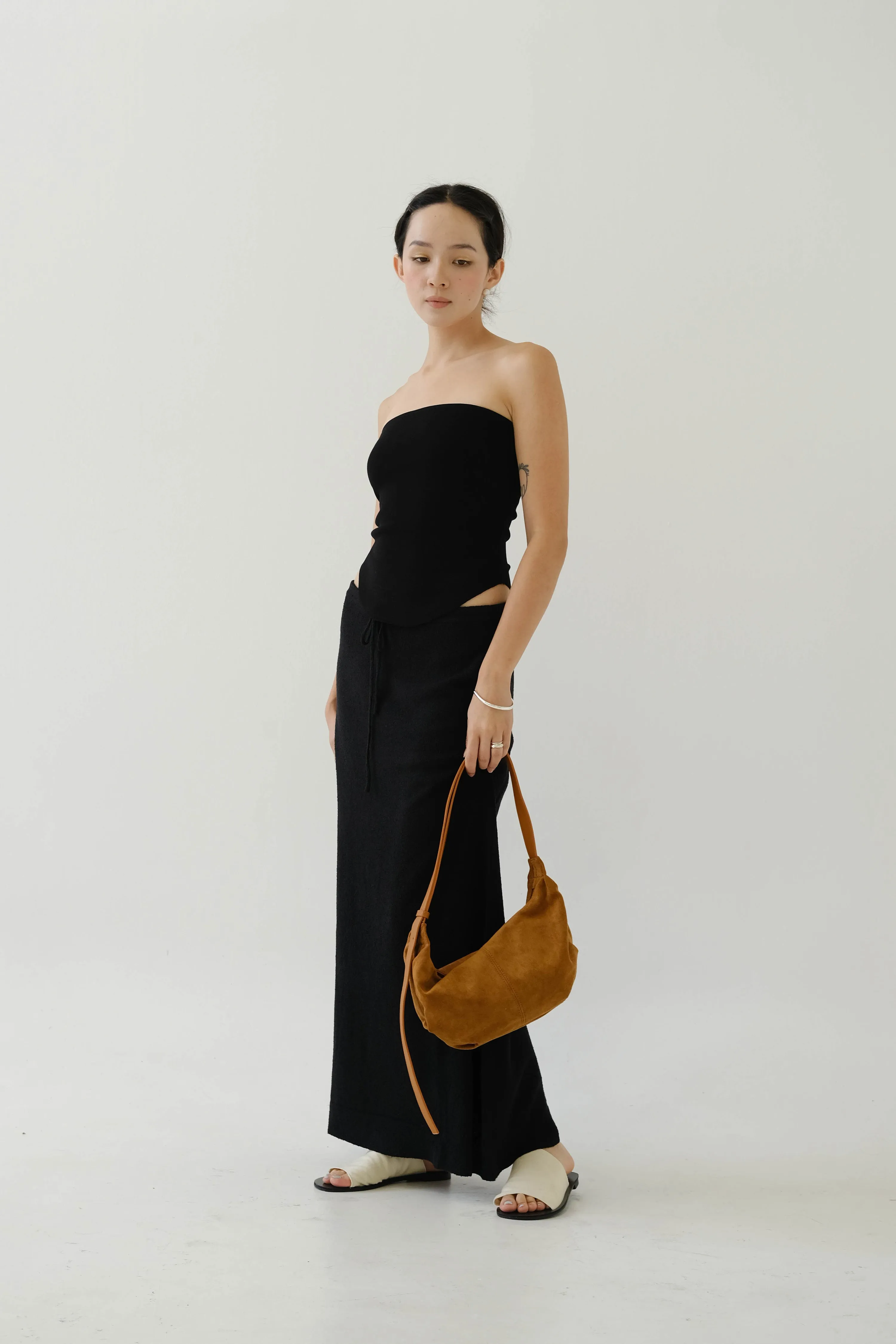 Tube Top In Classic Black