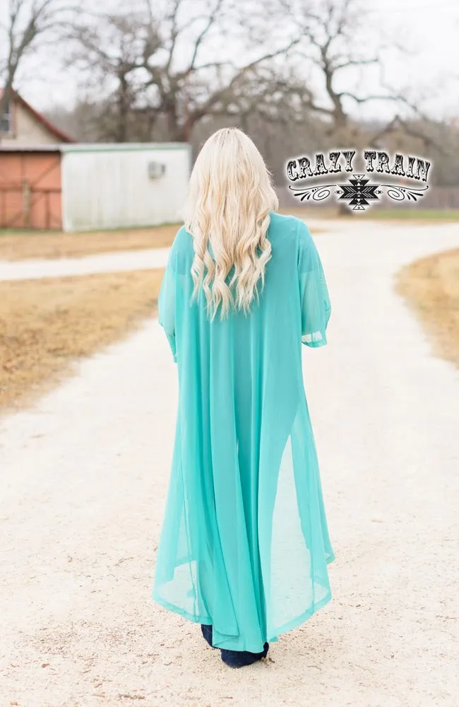 TURQUOISE DUSTER