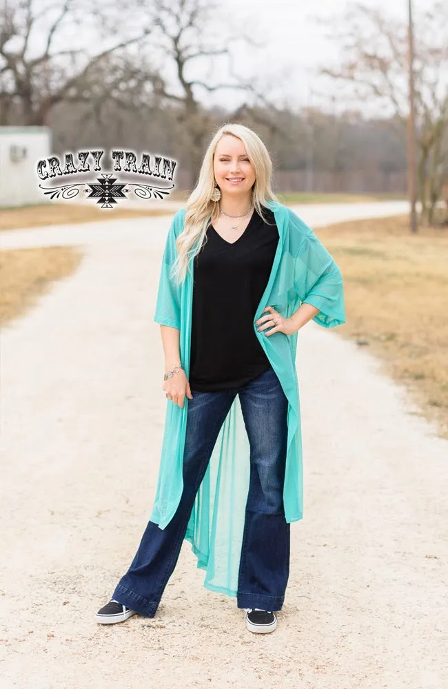 TURQUOISE DUSTER