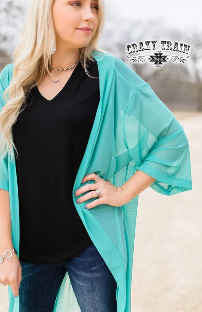 TURQUOISE DUSTER