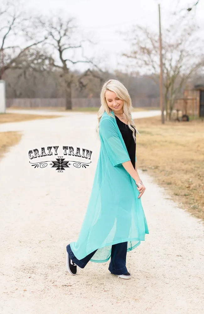TURQUOISE DUSTER