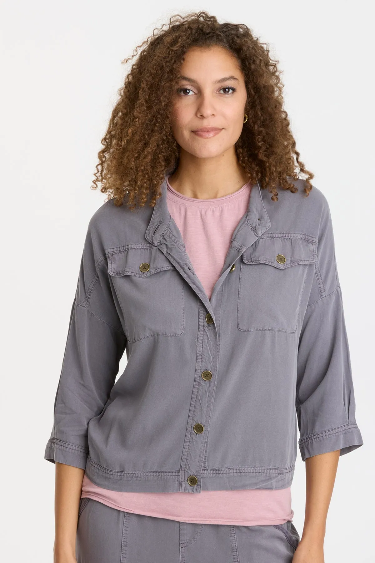 Twill Colbert Jacket