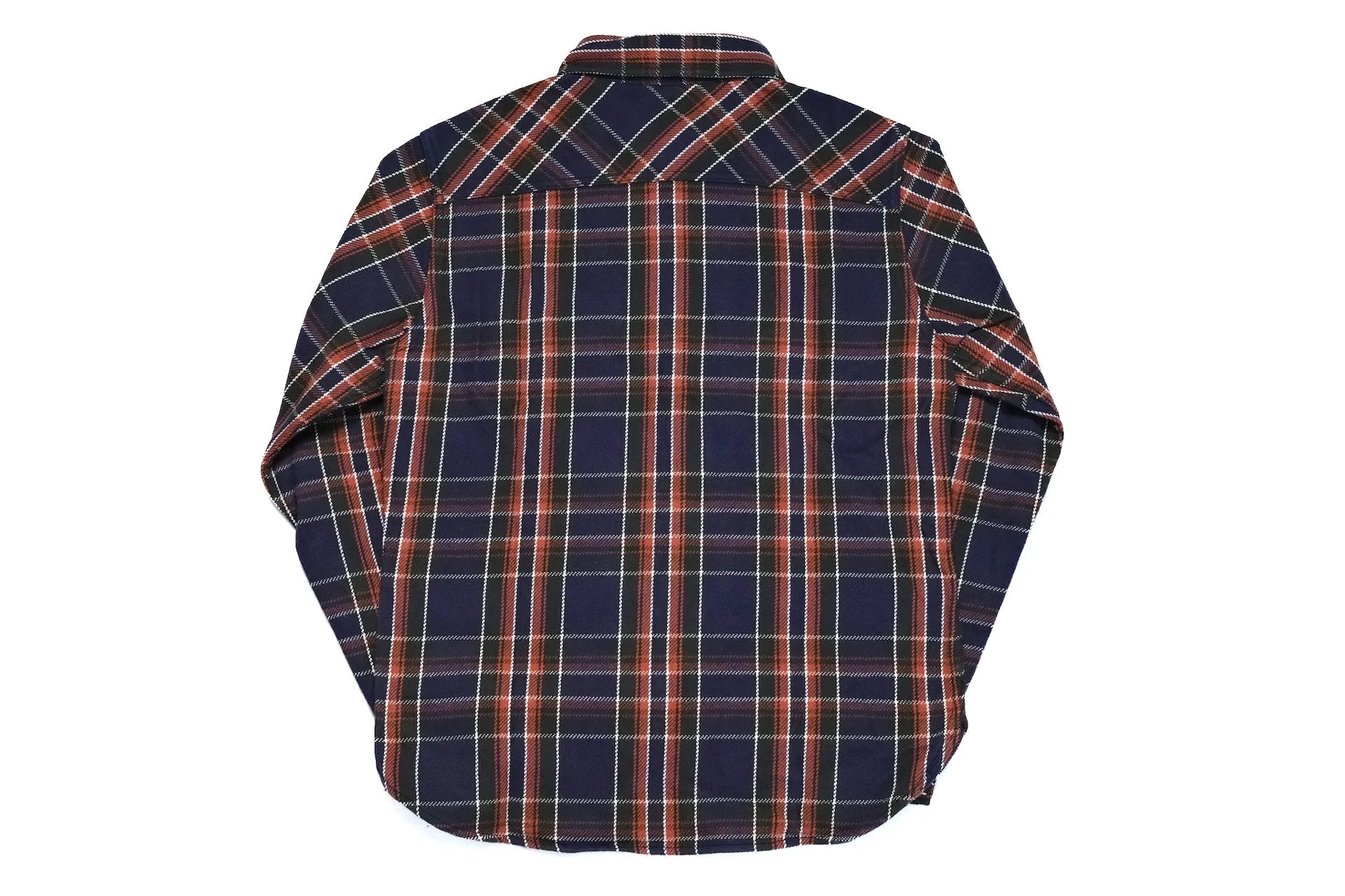 UES 14oz Heavyweight Selvage Flannel Workshirt (Midnight Hike)