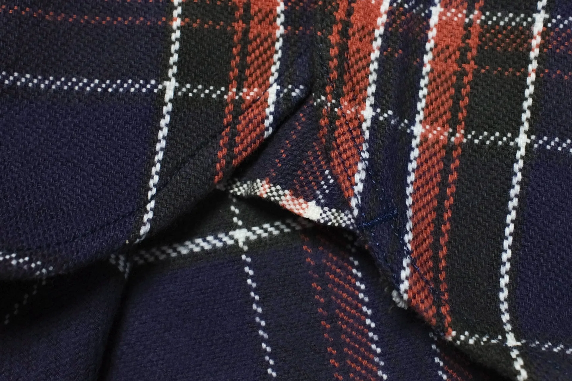 UES 14oz Heavyweight Selvage Flannel Workshirt (Midnight Hike)