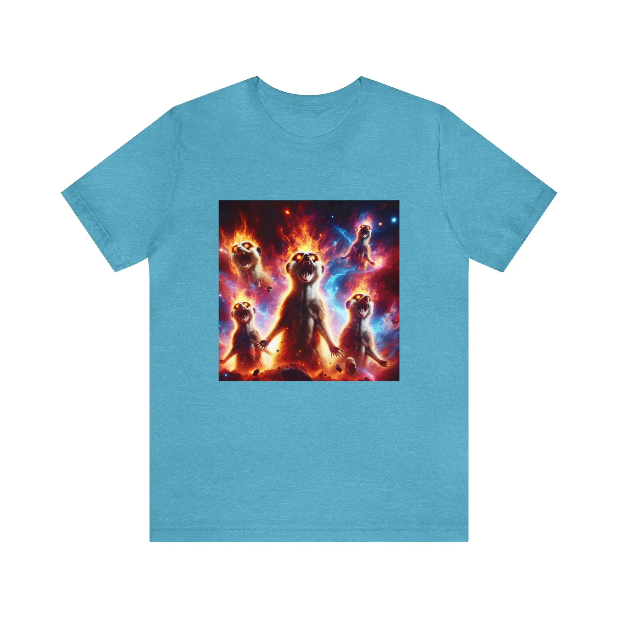 Unisex Jersey Short Sleeve Tee - Meerkat Cosmic Level