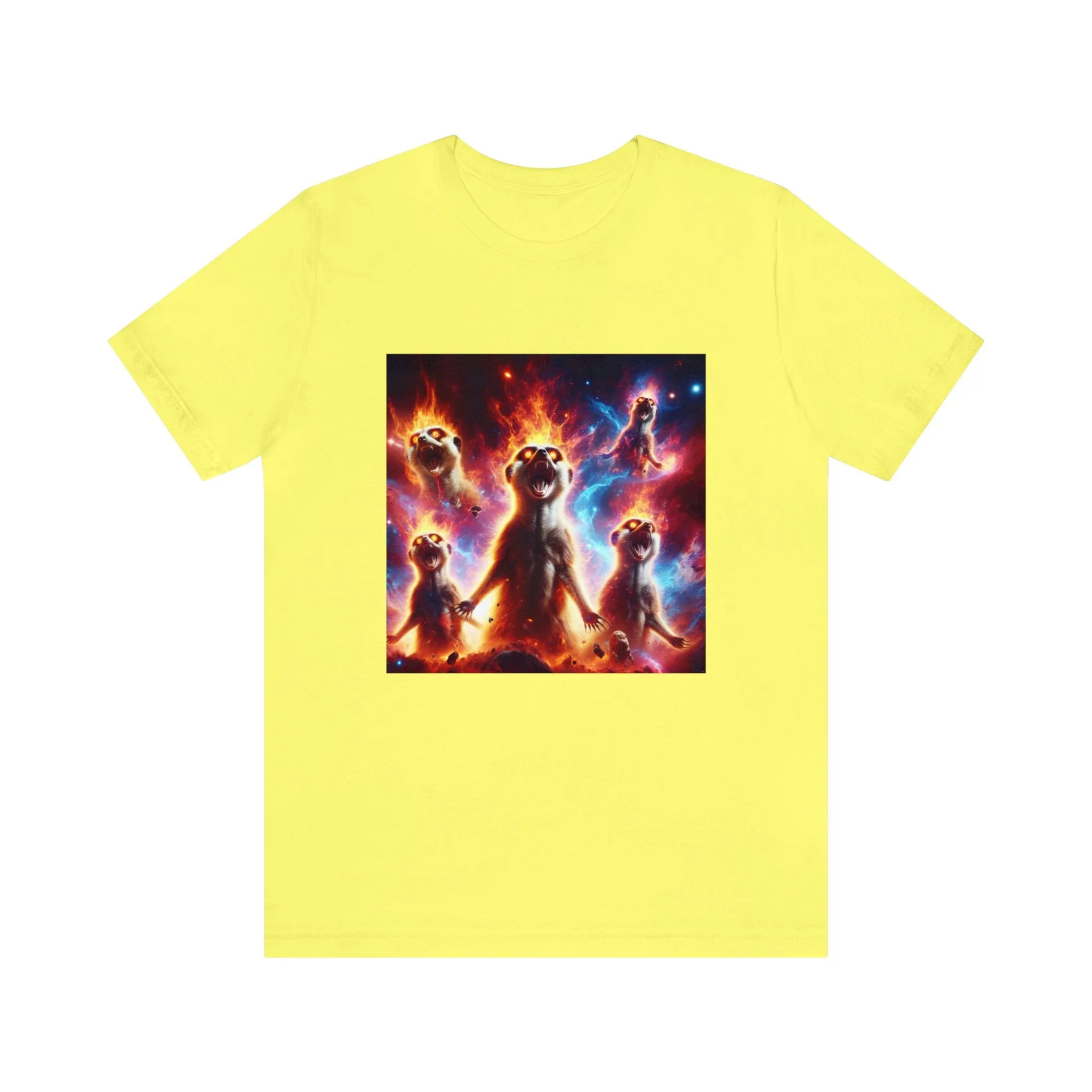 Unisex Jersey Short Sleeve Tee - Meerkat Cosmic Level