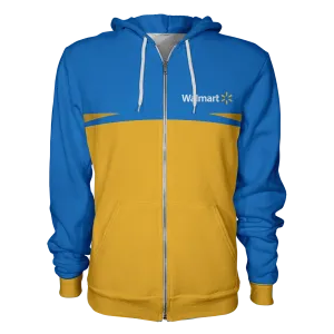 Unisex Zip-Up Pullover Hoodie