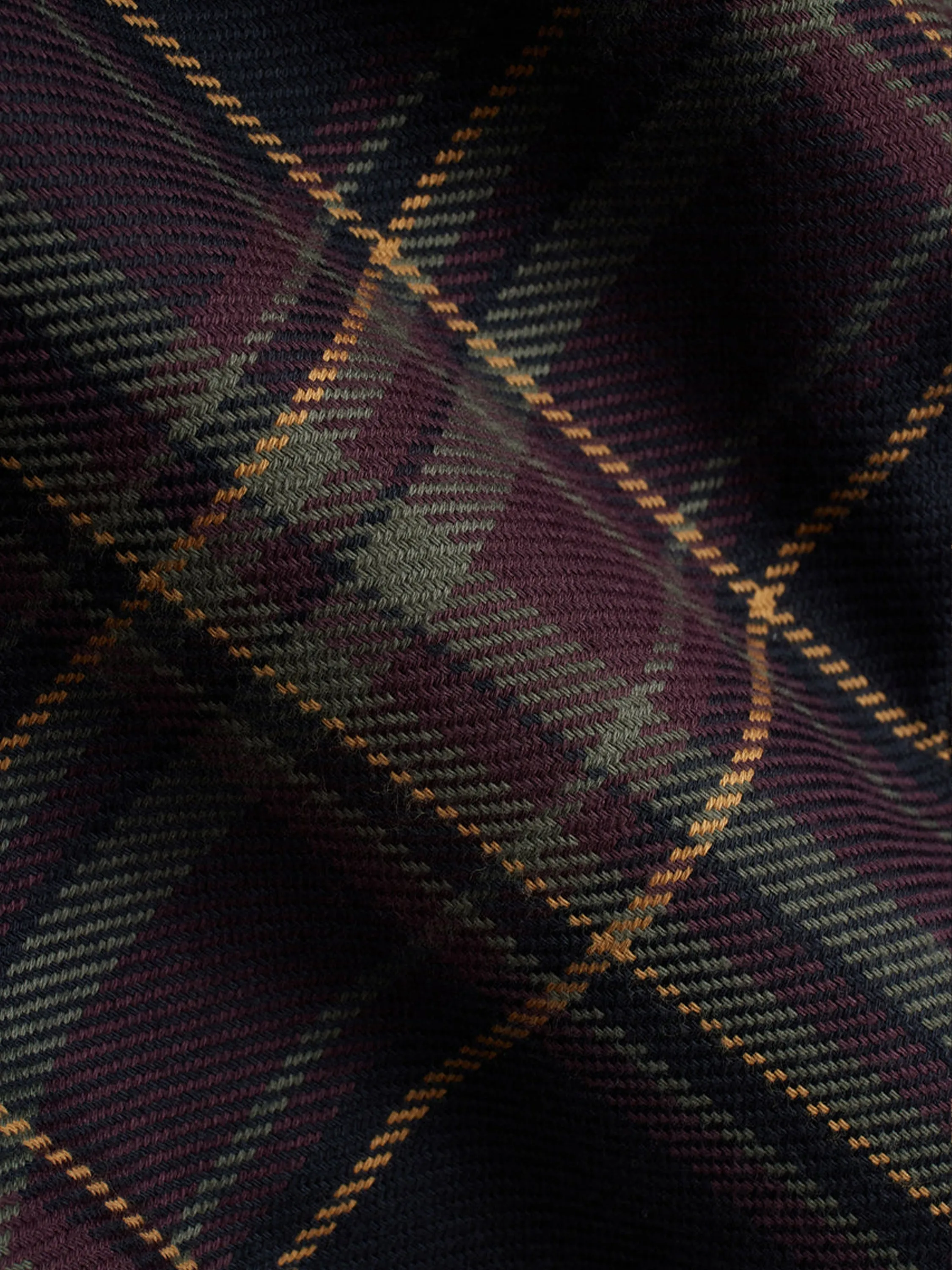 Utility Flannel - Black/Olive