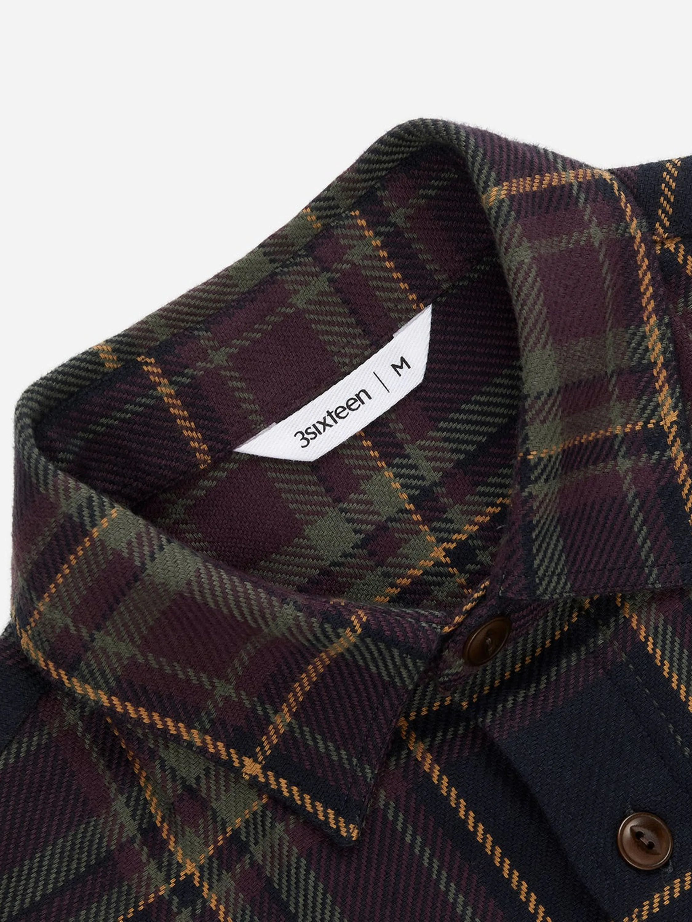 Utility Flannel - Black/Olive