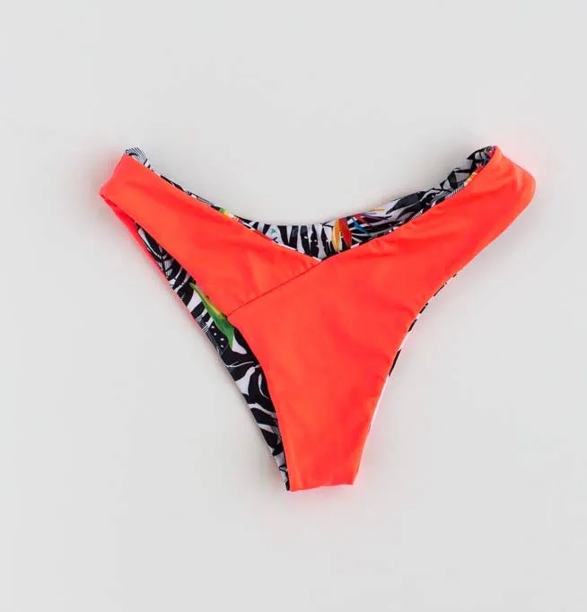 V Bottom- Neon Palm