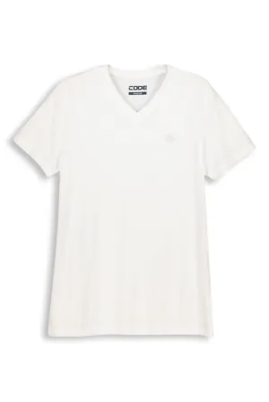 V-Neck T-Shirt _ 141862 _ White