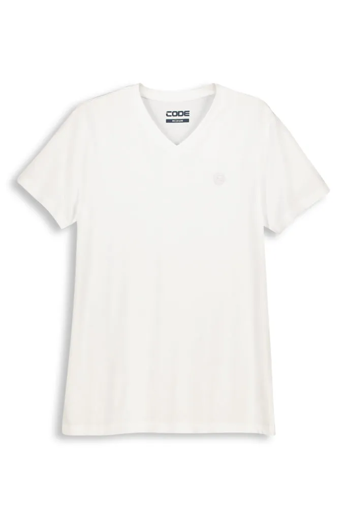 V-Neck T-Shirt _ 141862 _ White