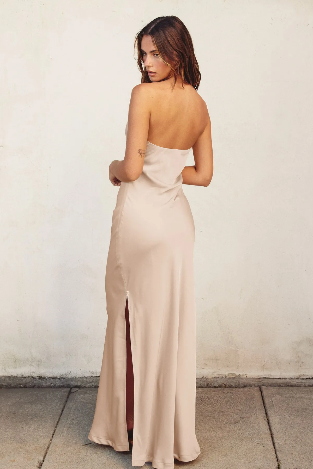 Valetta Strapless Maxi Dress