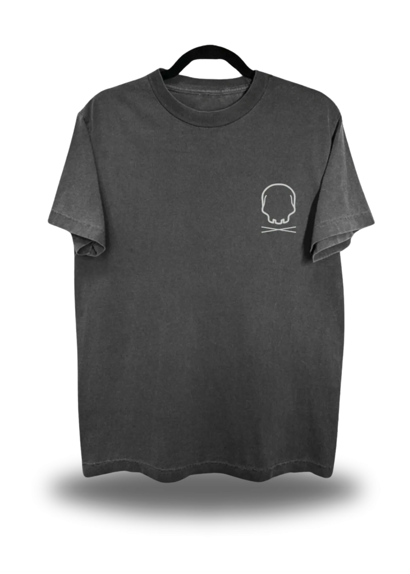 VINTAGE NO FUCKING TEE *FADED BLACK*
