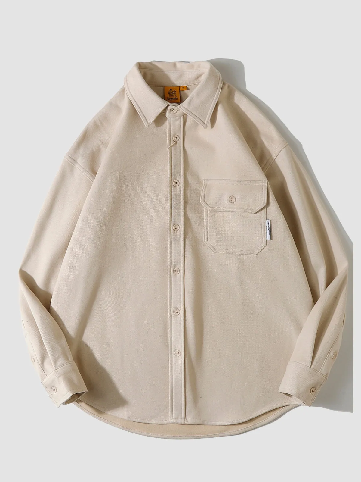 Vintage Woolen Thick Shirt