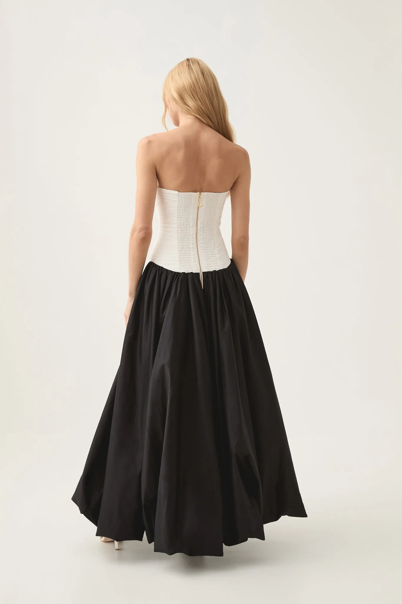 Violette Bubble Hem Maxi Dress