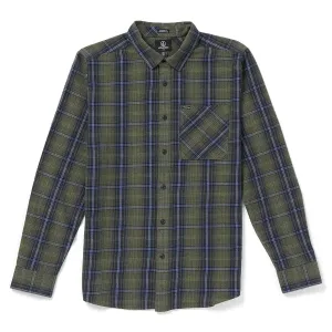 Volcom - Heavy Twills Flannel Shirt Old Mill