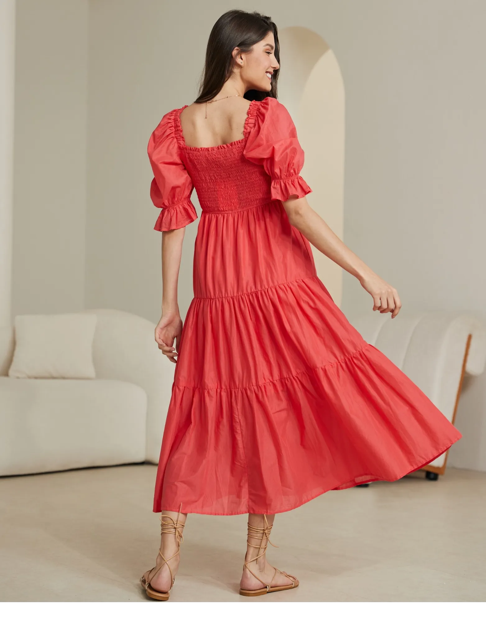 WATERMELON MAXI DRESS