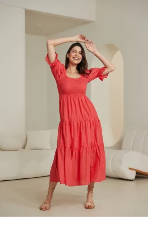WATERMELON MAXI DRESS