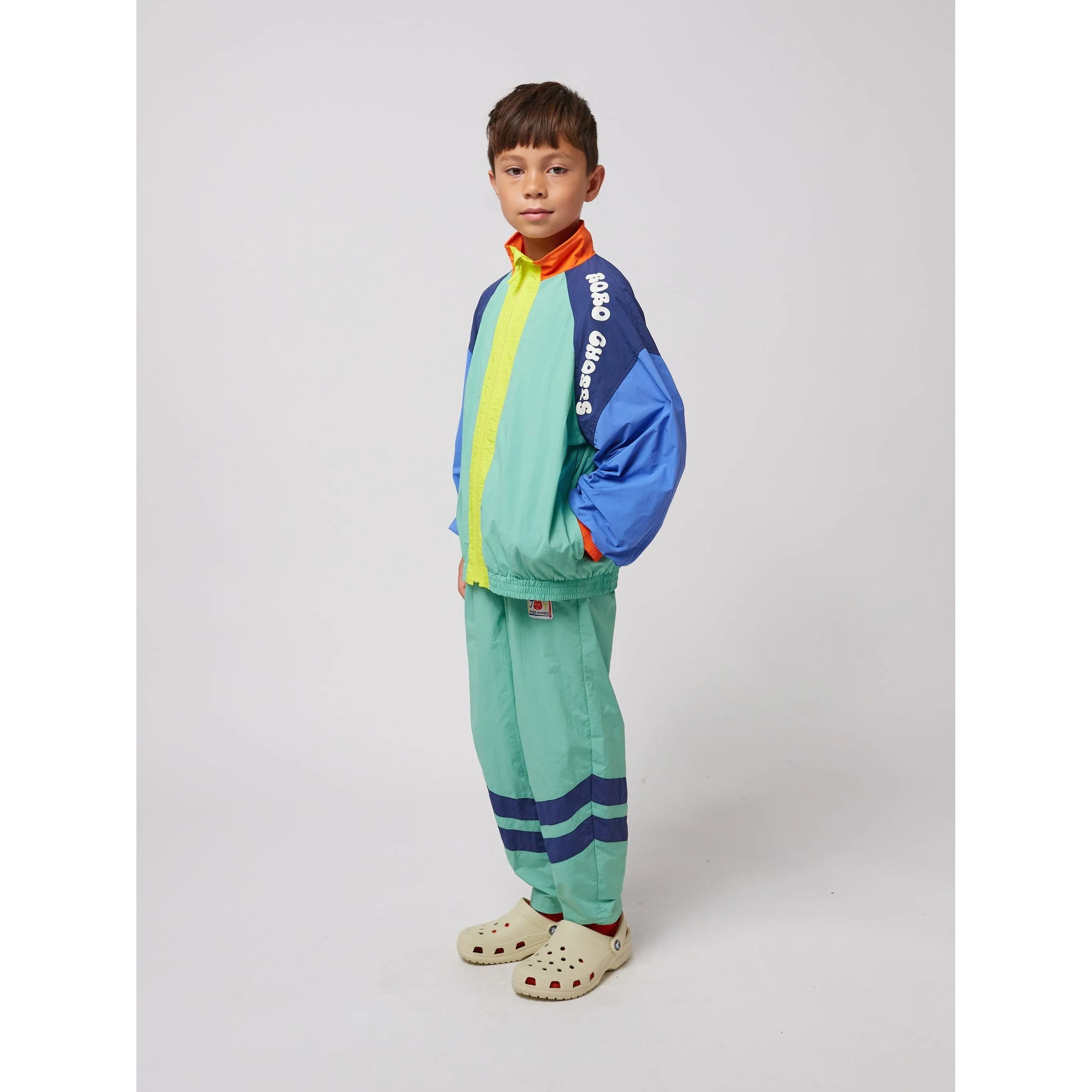 Wavy Bobo Choses Color Block Tracksuit Jacket