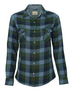 Weatherproof Women's Long Sleeve Flannel Shirt - W164761