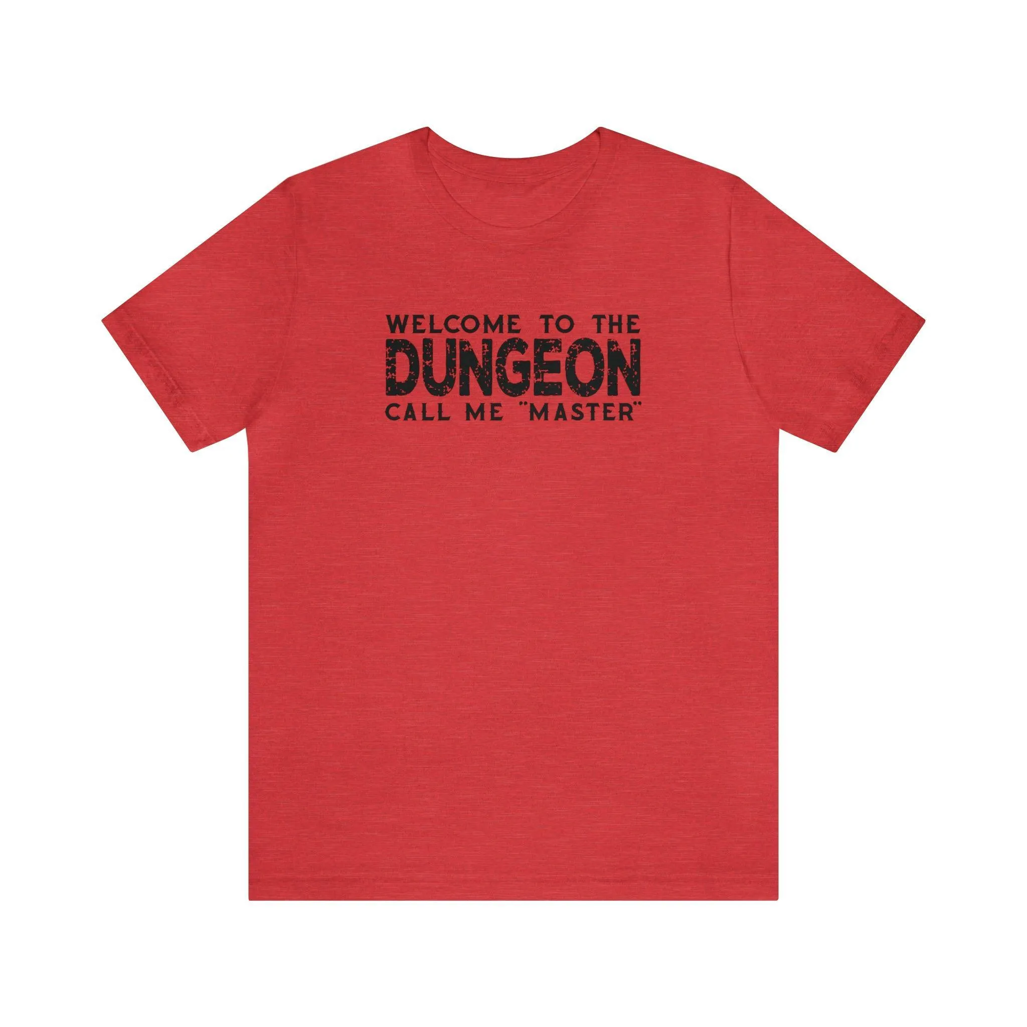 Welcome to the Dungeon Call me Master | DM shirt | Dungeon Master gift | dnd tshirt | Gaming shirt | dungeons and dragons Short Sleeve Tee