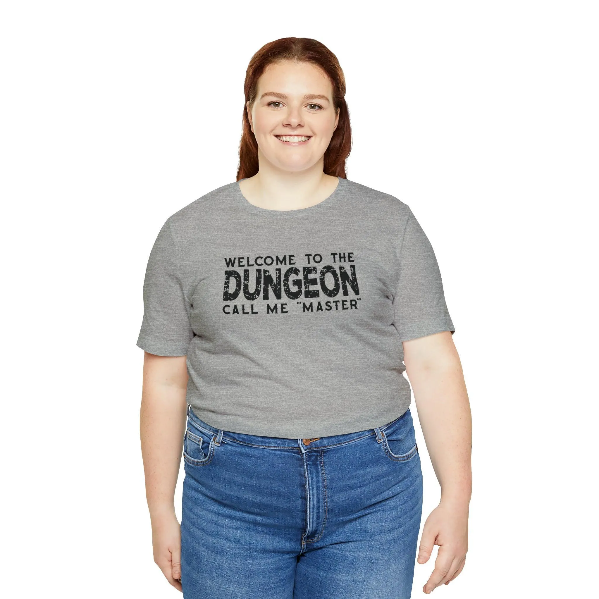 Welcome to the Dungeon Call me Master | DM shirt | Dungeon Master gift | dnd tshirt | Gaming shirt | dungeons and dragons Short Sleeve Tee