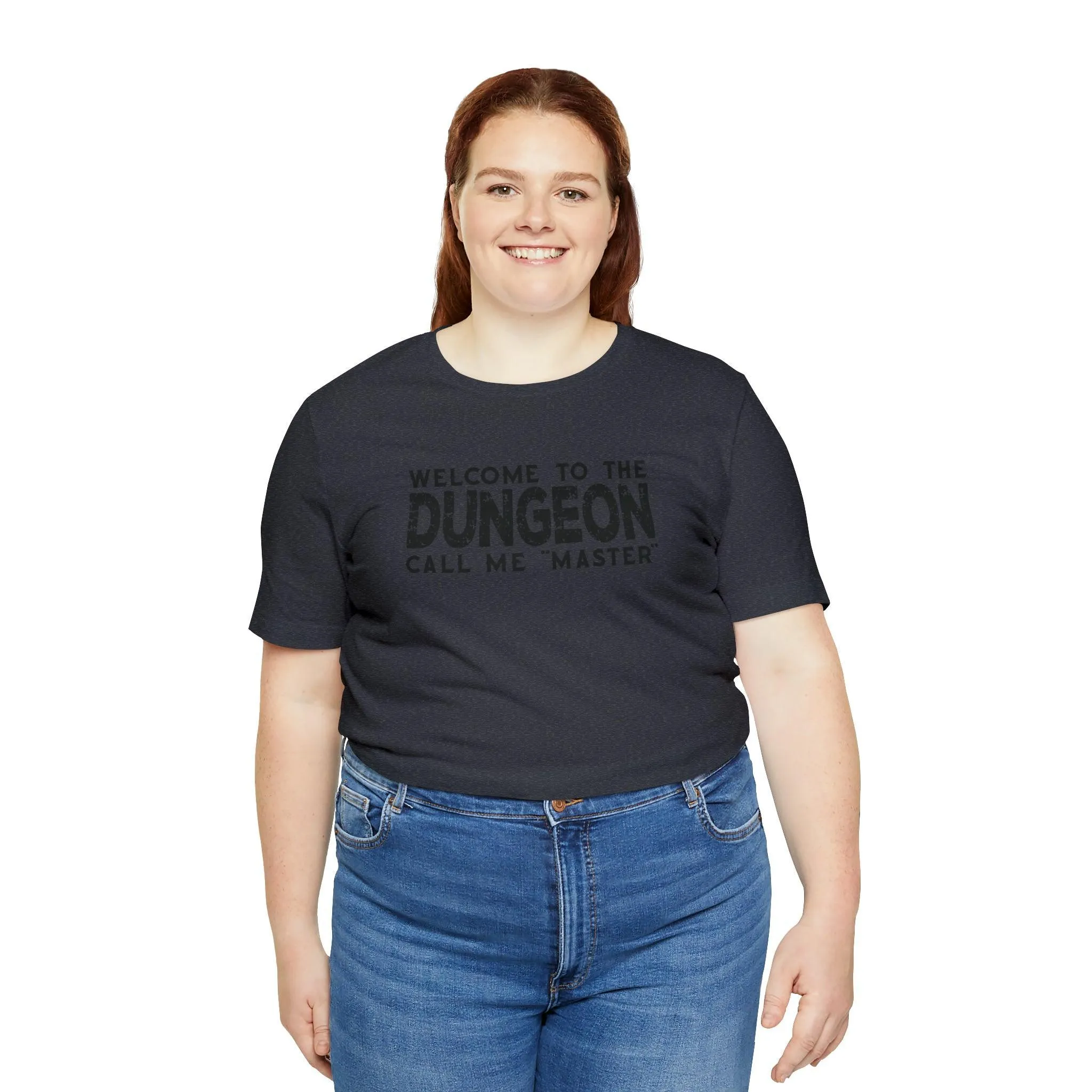 Welcome to the Dungeon Call me Master | DM shirt | Dungeon Master gift | dnd tshirt | Gaming shirt | dungeons and dragons Short Sleeve Tee