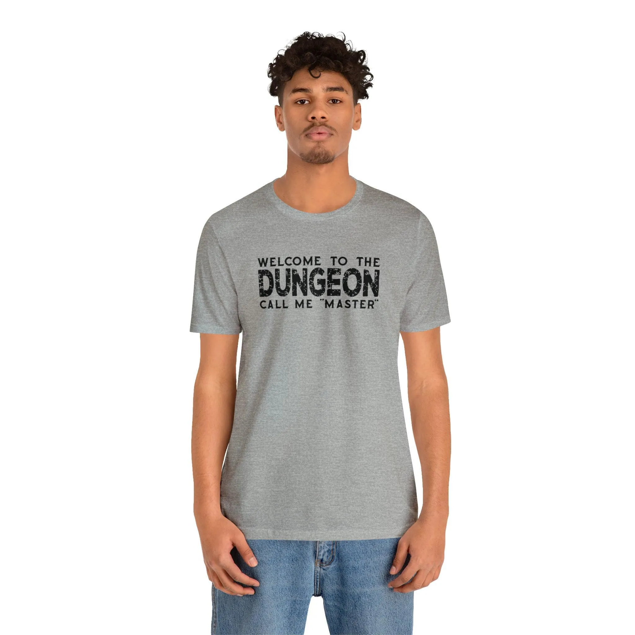 Welcome to the Dungeon Call me Master | DM shirt | Dungeon Master gift | dnd tshirt | Gaming shirt | dungeons and dragons Short Sleeve Tee
