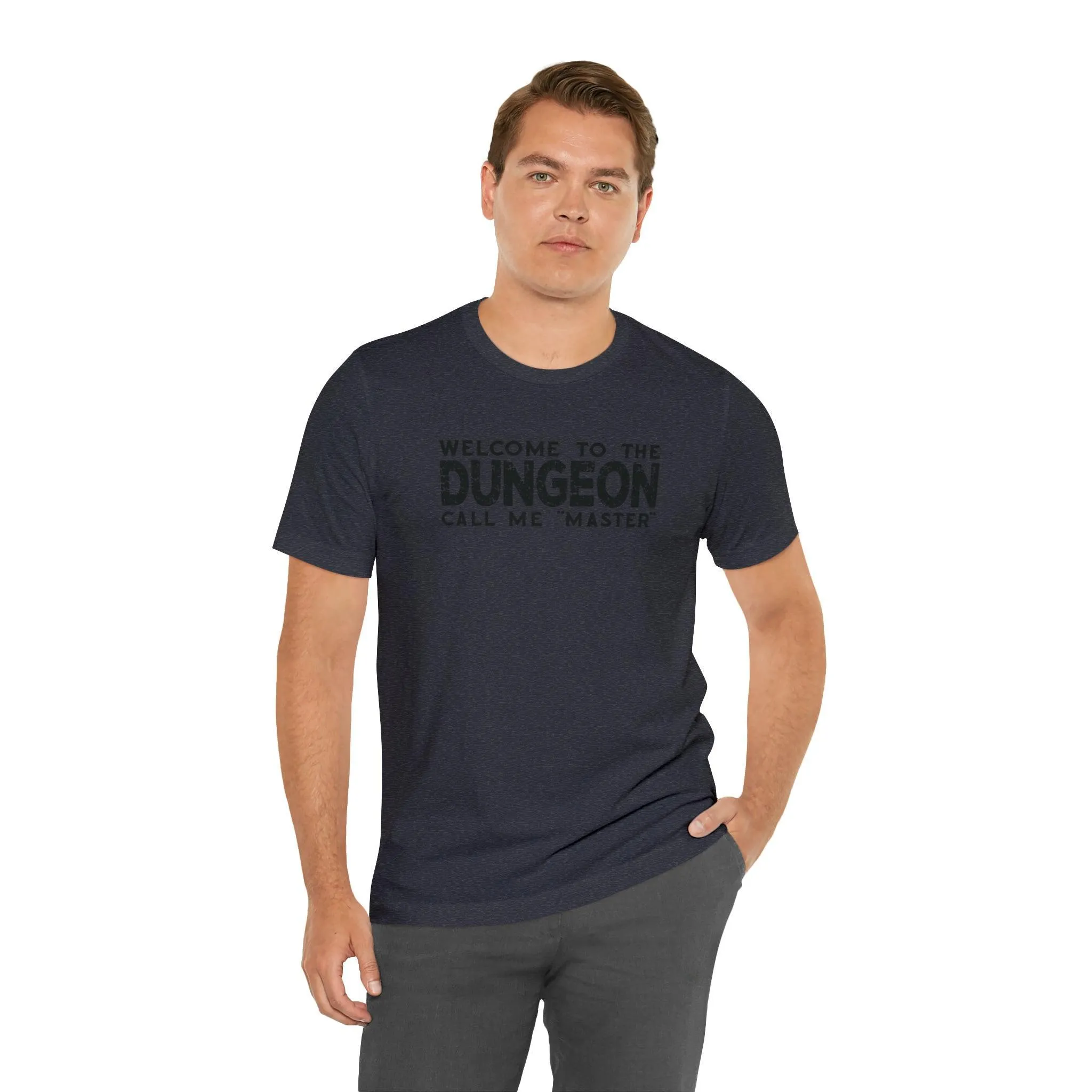Welcome to the Dungeon Call me Master | DM shirt | Dungeon Master gift | dnd tshirt | Gaming shirt | dungeons and dragons Short Sleeve Tee
