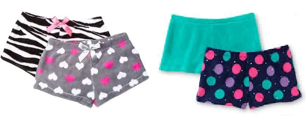 Wholesale FLEECE Pajama Short Bottoms