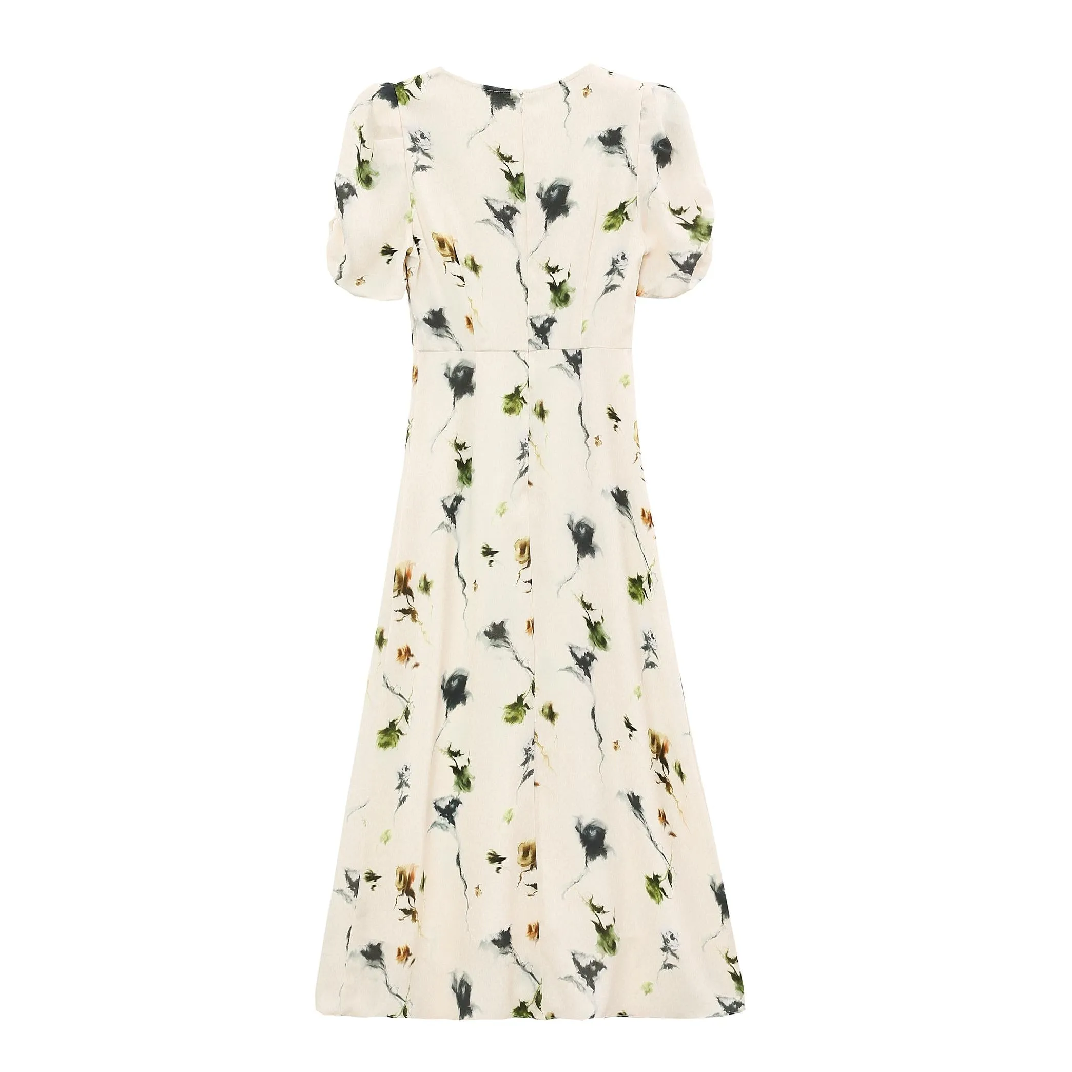 Women’s A-Line Sundress with a Beautiful Floral Print