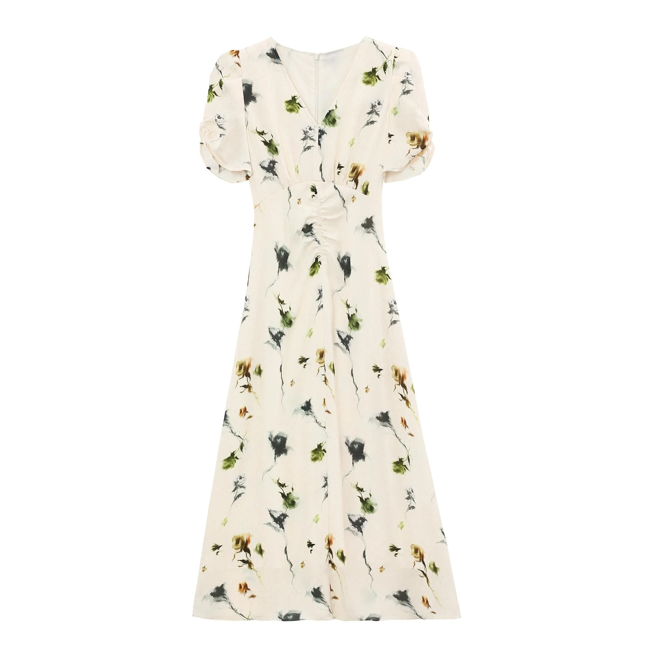 Women’s A-Line Sundress with a Beautiful Floral Print