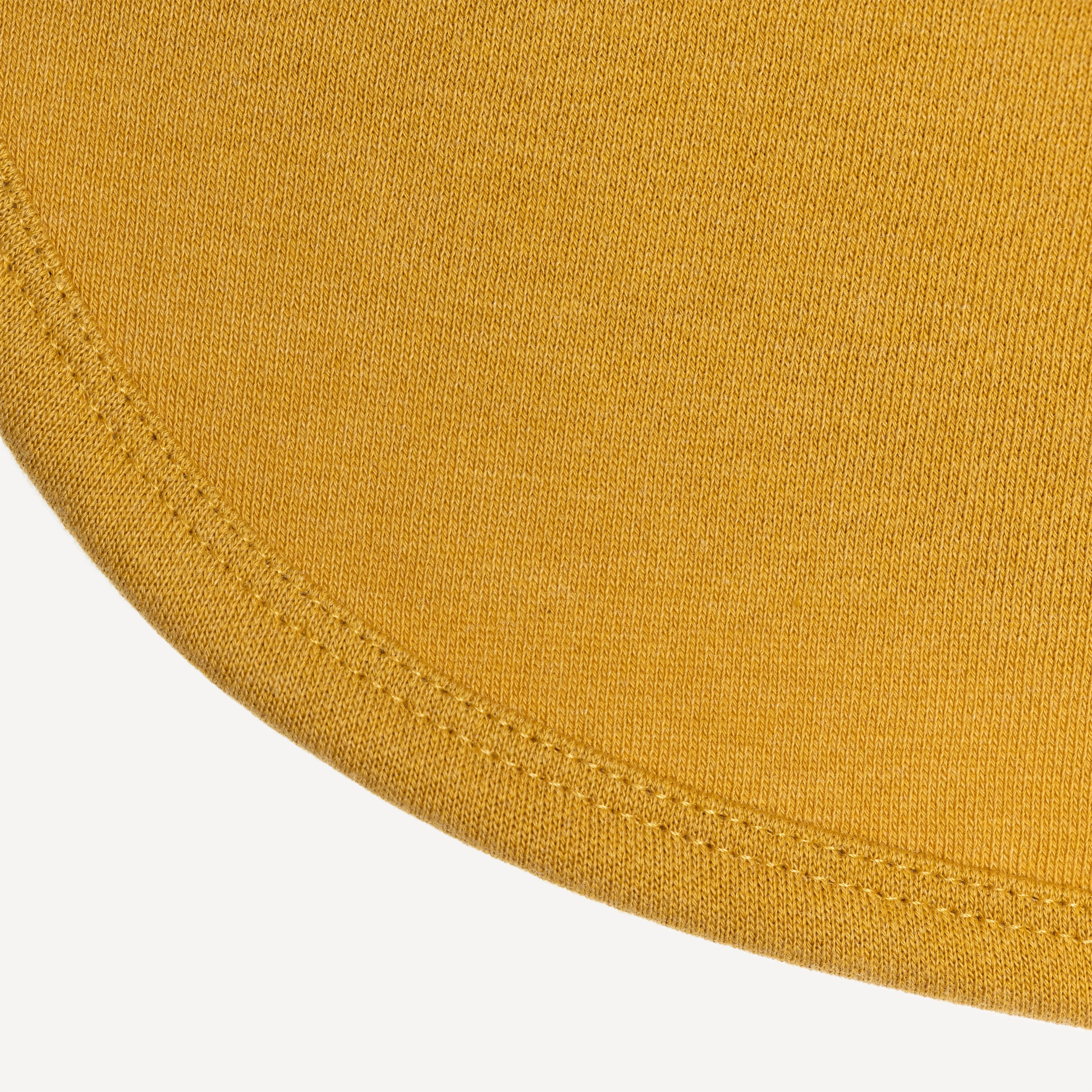 Womens Fleece Dolphin Shorts - Honey Mustard