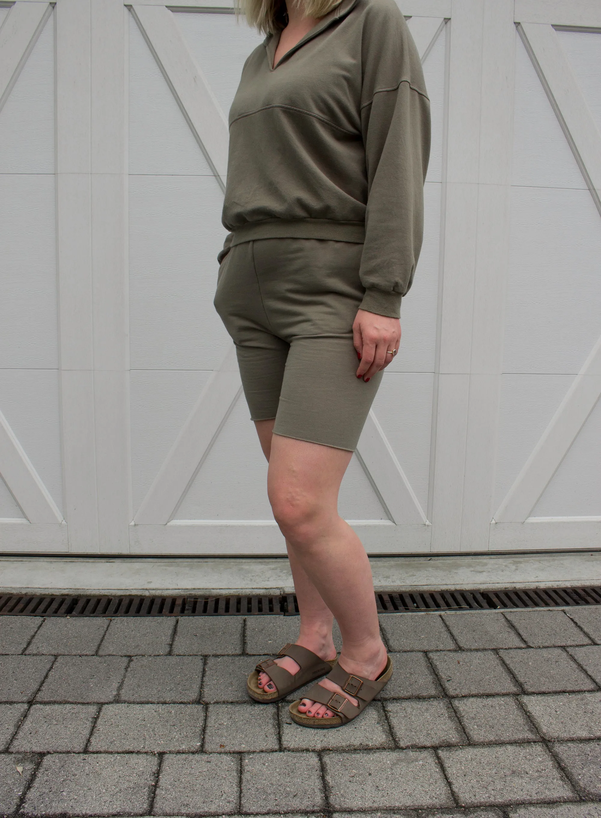 women's sweat shorts.