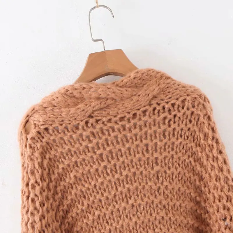 Women‘s Tassel Knitted Coat