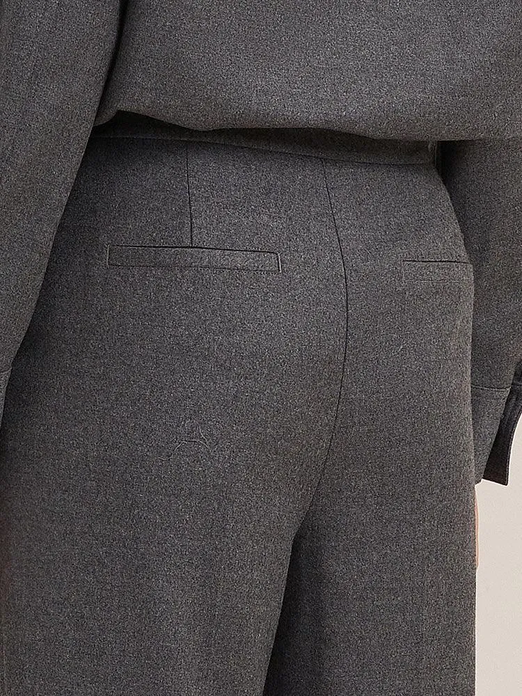 Woolen Loose Pants