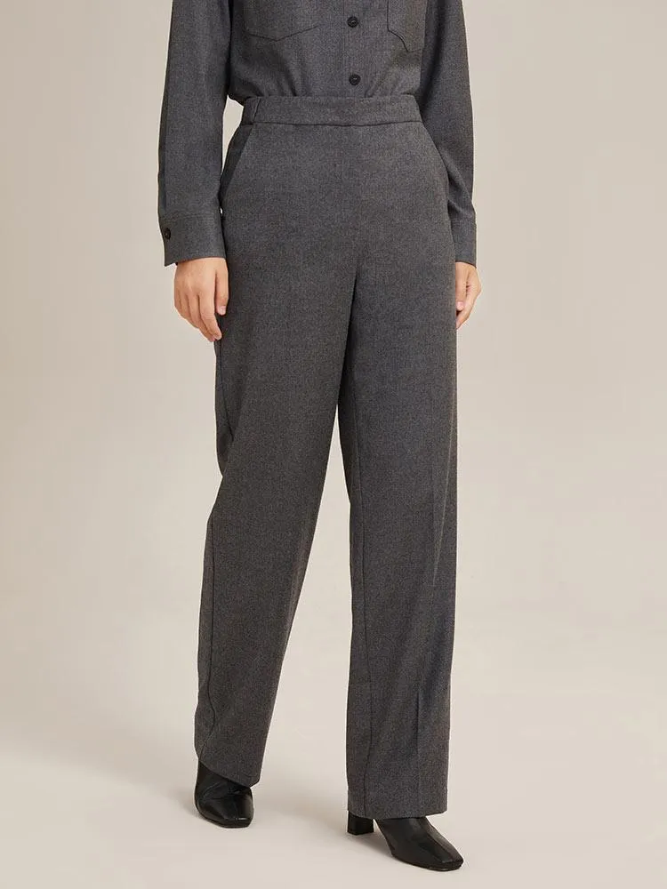 Woolen Loose Pants