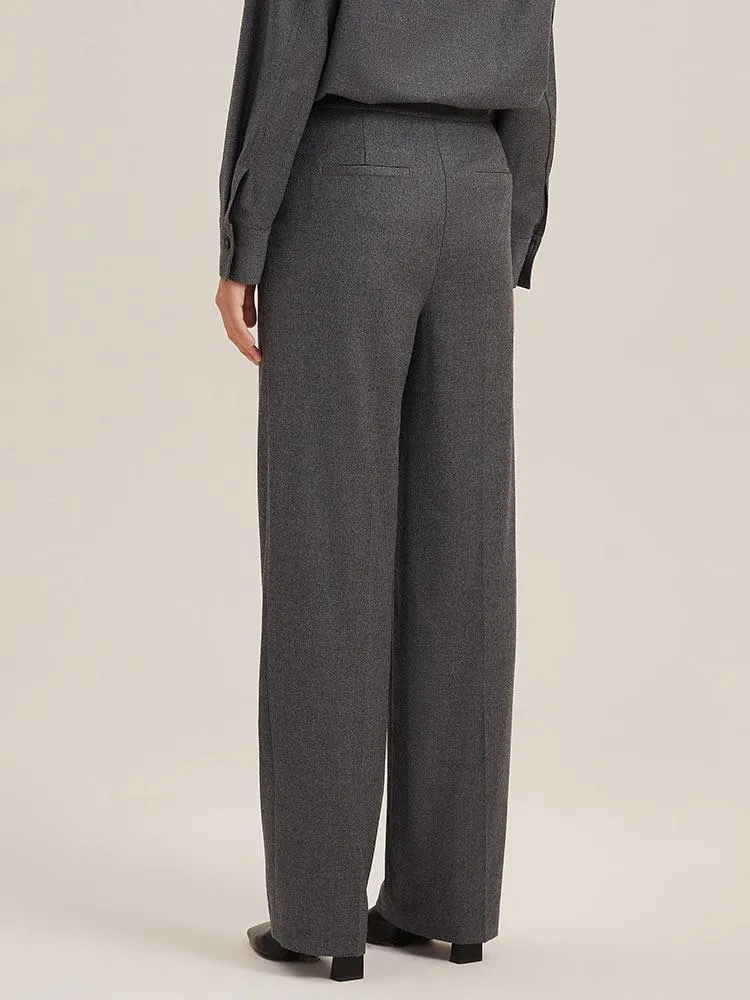 Woolen Loose Pants