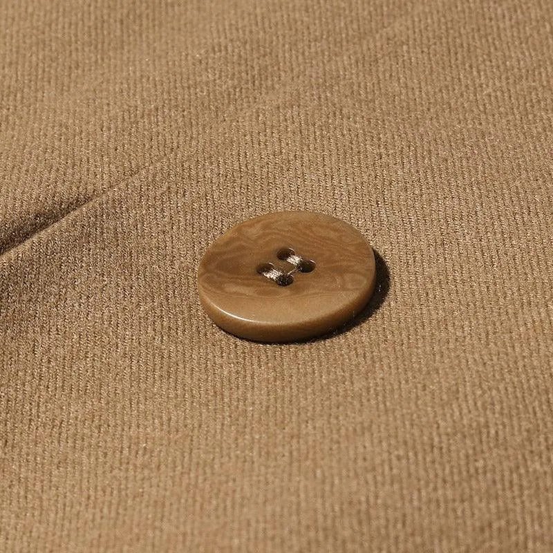 Worsted Wool A-Shape Dress