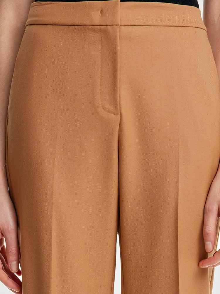 Worsted Wool Tapered Pants
